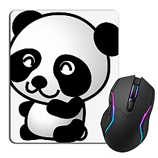 Mouse pad with print Cute Panda