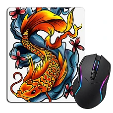 Mouse pad with print Colorful Fish