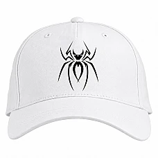 Baseball cap with Print Art Of Spider 2 - white