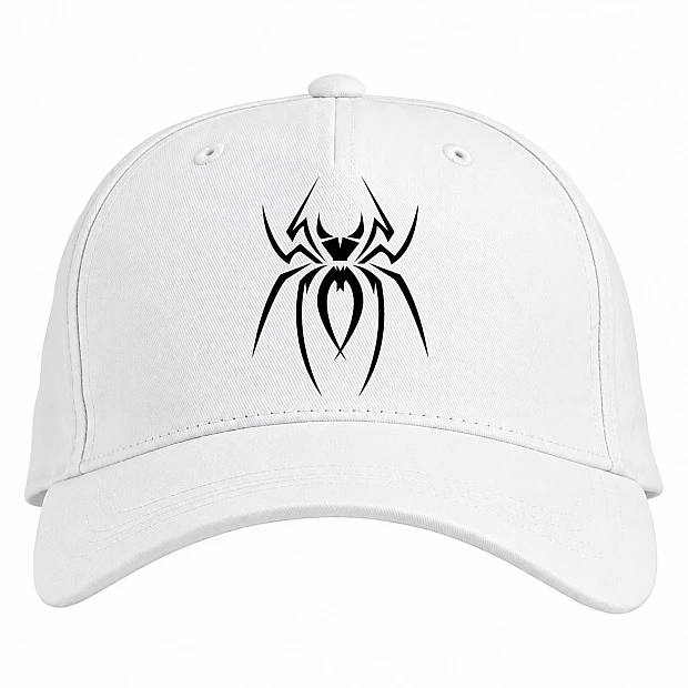 Baseball cap with Print Art Of Spider 2 - white