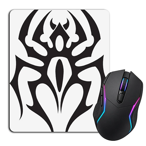 Mouse pad with print Brown Art Of Spider