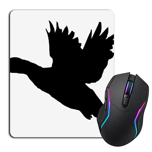 Коврик для мыши с принтом Тень Утки