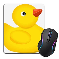 Mouse pad with print Yellow Duck Toy