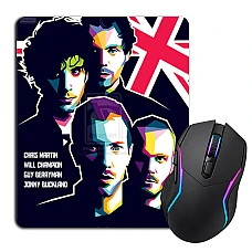 Mouse pad with print Coldplay