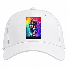 Baseball cap with Print Coldplay 2 - white