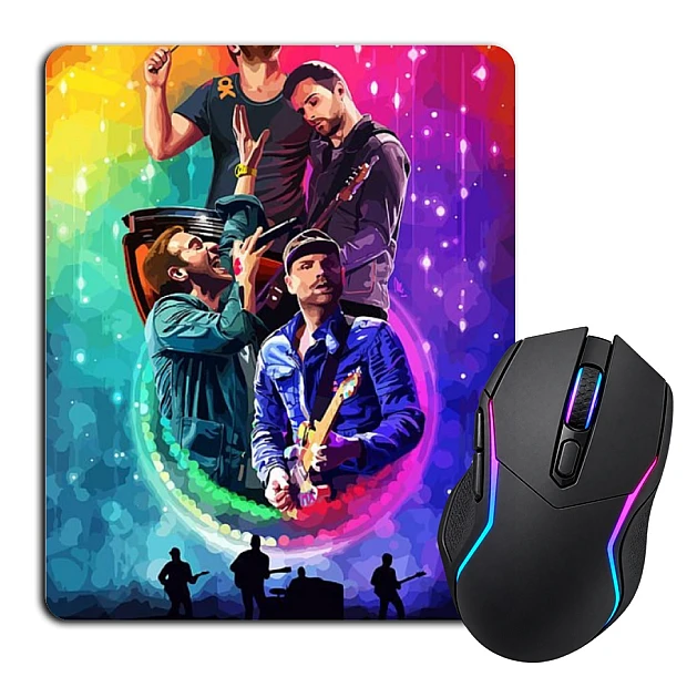Mouse pad with print Coldplay 2
