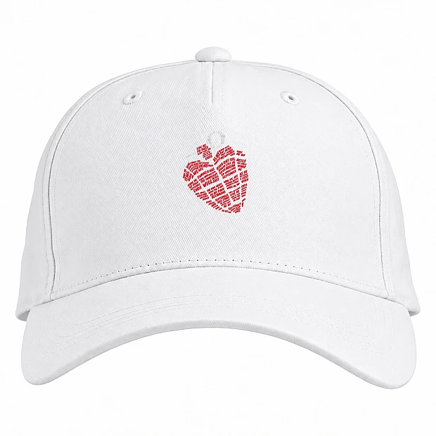 Baseball cap with Print Green Day 2 - white