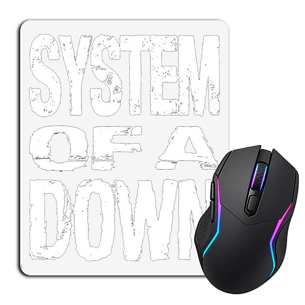 Mouse pad with print System Of A Down