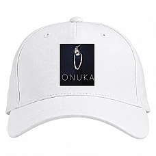 Кепка з принтом Онука - біла