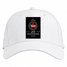 Baseball cap with Print Tnmk - white