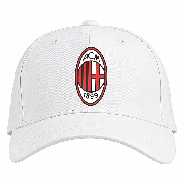 Baseball cap with Print Acm Logo - white