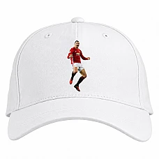 Baseball cap with Print Zlatan Ibrahimovic - white