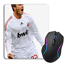 Mouse pad with print David Beckham