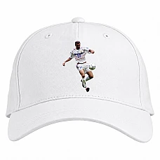 Baseball cap with Print Zinedine Zidan - white