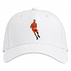 Baseball cap with Print Michel Jordan - white