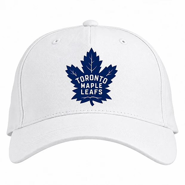 Baseball cap with Print Toronto Maple Leafs Logo - white