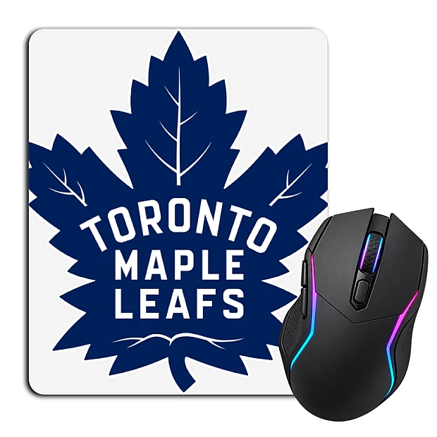 Mouse pad with print Toronto Maple Leafs Logo