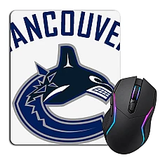 Mouse pad with print Vancouver Canucks Logo