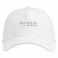 Baseball cap with Print Logo Iveco - white