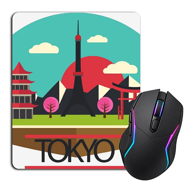 Mouse pad with print Tokyo