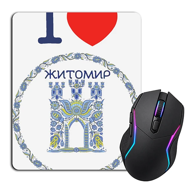 Mouse pad with print Zhitomir