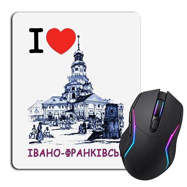 Килимок для мишки з принтом Івано-Франківськ
