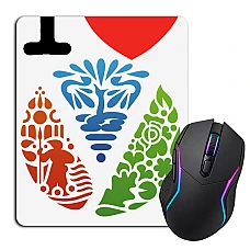 Mouse pad with print Uman