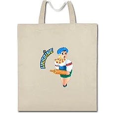 Eco bag with print Ukrainian 2 - beige
