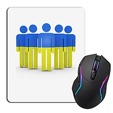 Mouse pad with print Ukrainians