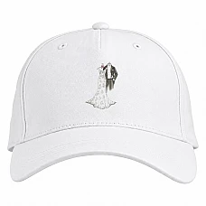 Baseball cap with Print Suit And Dress Young - white