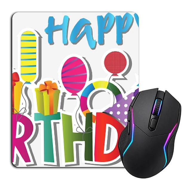 Mouse pad with print Birthday Gifts Balls
