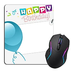 Mouse pad with print Birthday With A Sign To Fill
