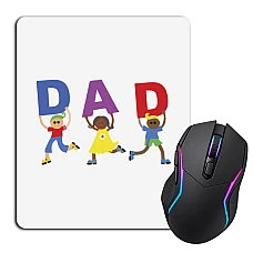 Коврик для мыши с принтом День Отца Dad