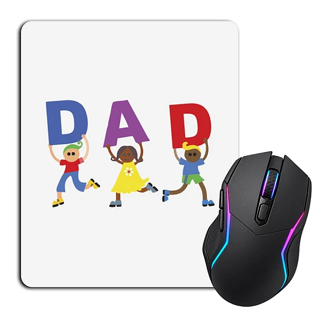 Коврик для мыши с принтом День Отца Dad