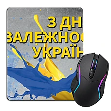 Коврик для мыши с принтом День Независимости Краски