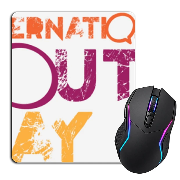 Mouse pad with print Youth Day Jammed Letters