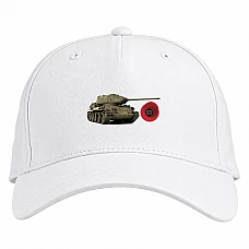 Baseball cap with Print Victory Day 1939-1945 Tank T 34-85 - white