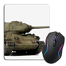 Mouse pad with print Victory Day 1939-1945 Tank T 34-85