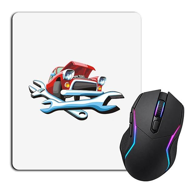 Mouse pad with print Day Of Mechanics And Car Keys