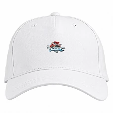 Baseball cap with Print Day Of Mechanics And Car Keys - white