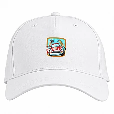 Baseball cap with Print Day Mechanic Repairing A Car Yourself - white