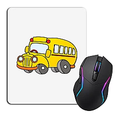 Mouse pad with print Day Motorist Bus