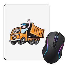 Mouse pad with print Day Motorist Dumper