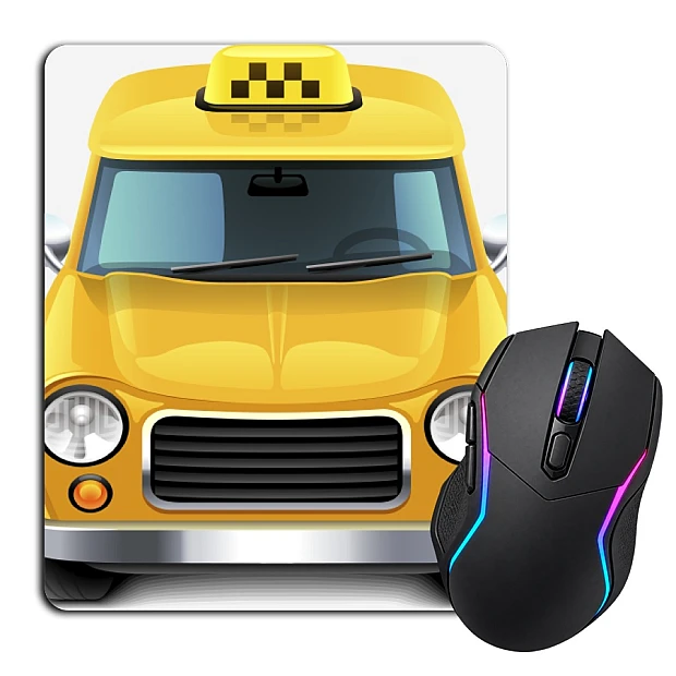 Mouse pad with print Day Taxi Driver Taxi