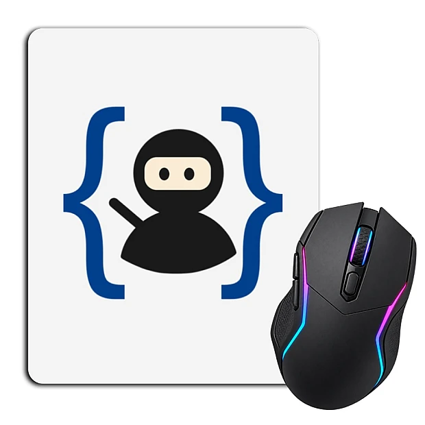 Mouse pad with print Day Of The Programmer Ninja In Quotes