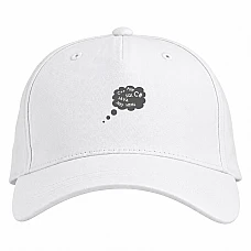 Baseball cap with Print Day Of The Programmer Programming Languages ​​In Thoughts - white