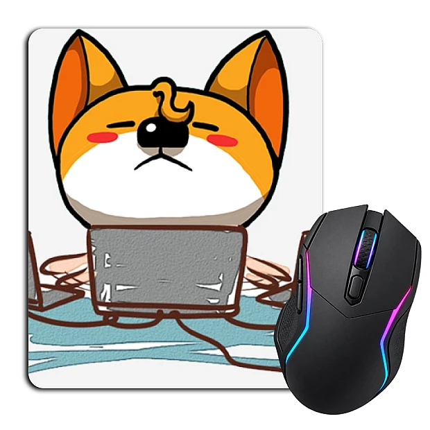 Mouse pad with print Day Of The Programmer Programmer Fox