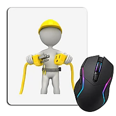 Mouse pad with print Day Energy Electrical Wiring