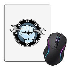 Mouse pad with print Day Plumbing Hand With Key