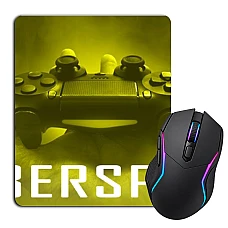 Mouse pad with print Esports Gamepad And Hand
